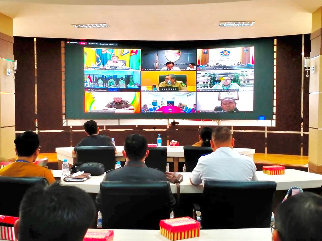 Rakor Pengendalian Inflasi Secara Virtual TA 2023