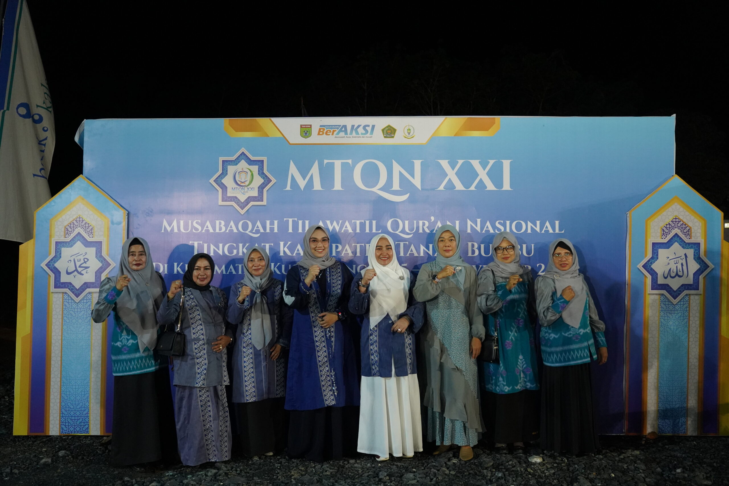 Ketua TP PKK Tanbu Hadiri Pembukaan MTQ Ke-21: Jadikan Al-Qur’an Cahaya Penerang Kehidupan