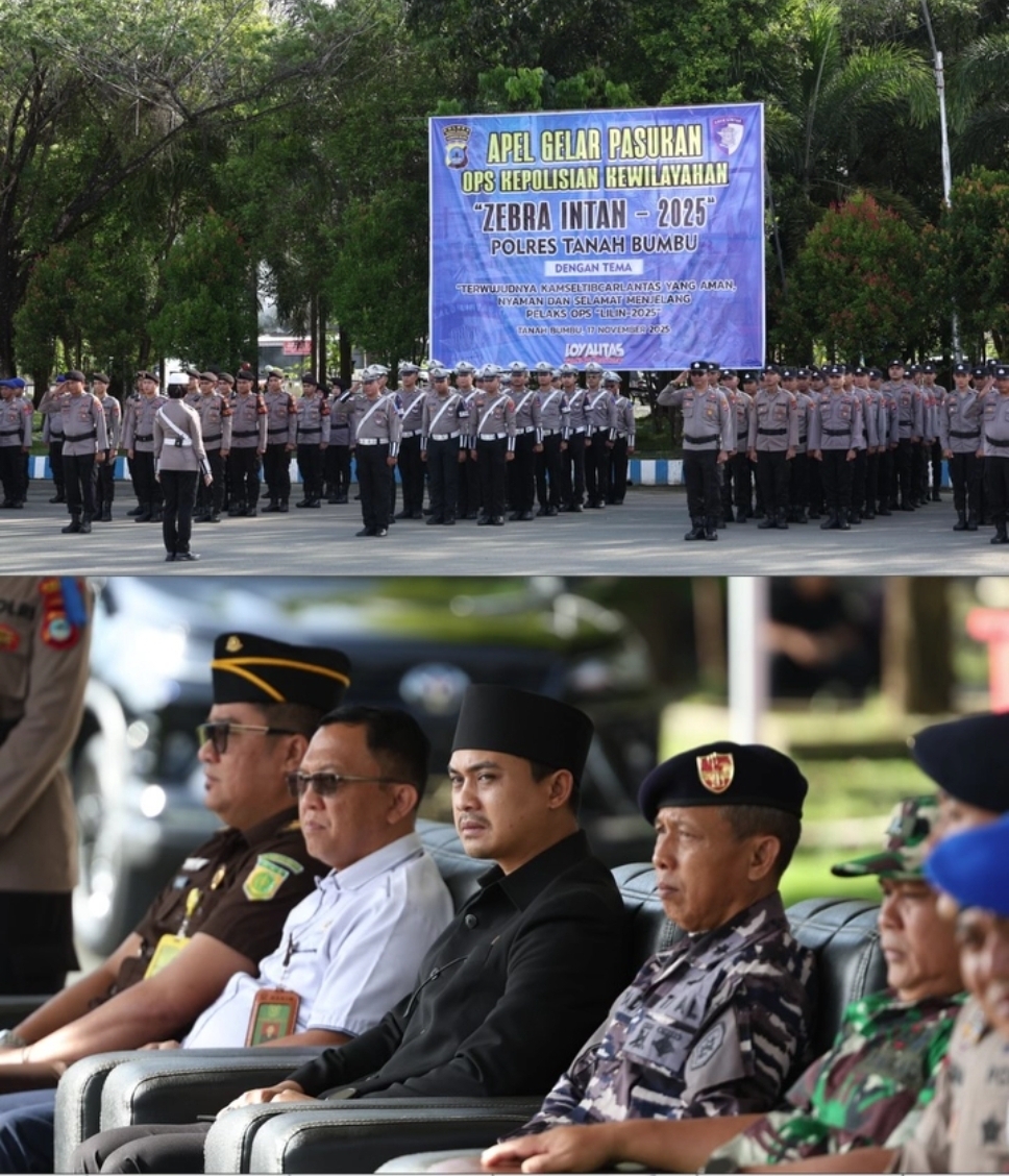 Sinergi Penegak Disiplin: Ketua DPRD Tanbu Dukung Penuh Operasi Zebra Intan 2025