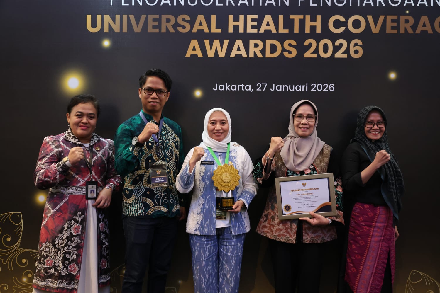 Pemkab Tanah Bumbu Raih UHC Award 2026 Kategori Madya