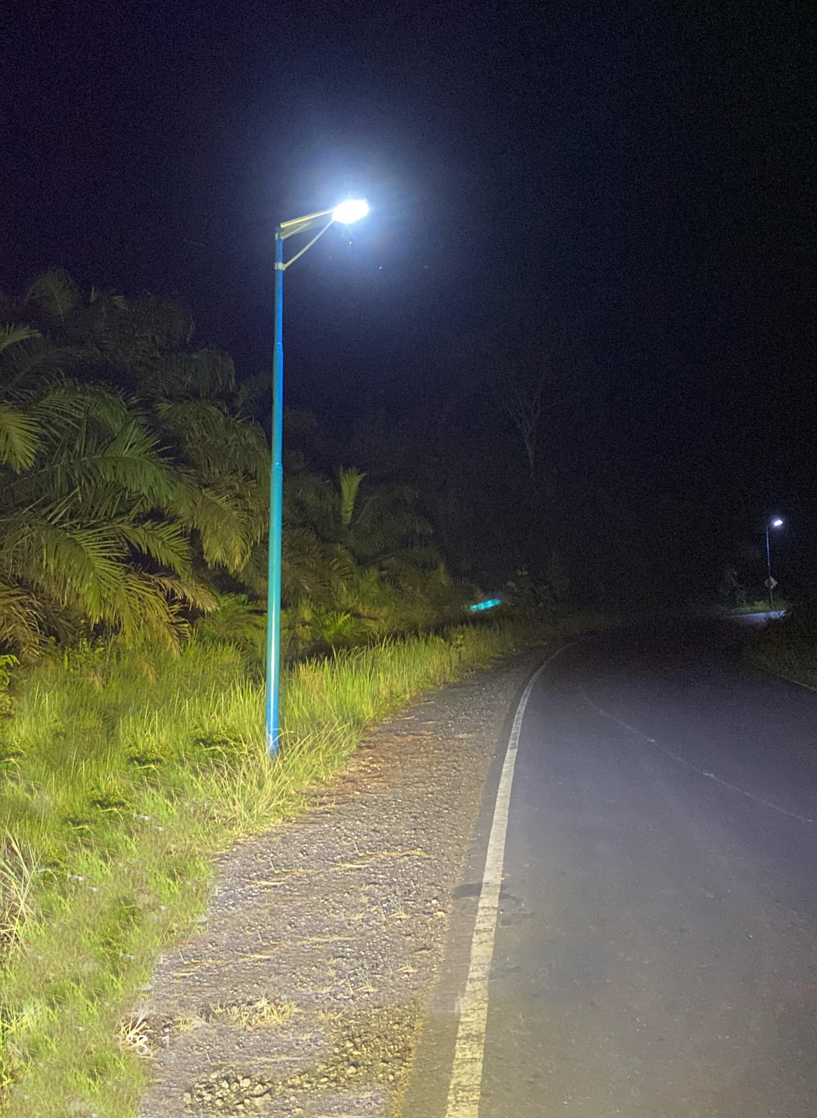 Jalan Bypass Batulicin – Banjarbaru Terang Benderang Awal Tahun 2026